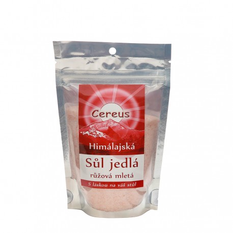 Himálajská sůl růžová mletá jídelní 200 g - Cereus
