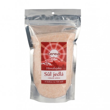 Himálajská sůl růžová mletá jídelní 560 g - Cereus