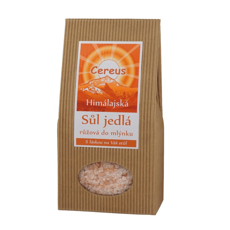 Himálajská sůl růžová do mlýnku jídelní 1 Kg - Cereus
