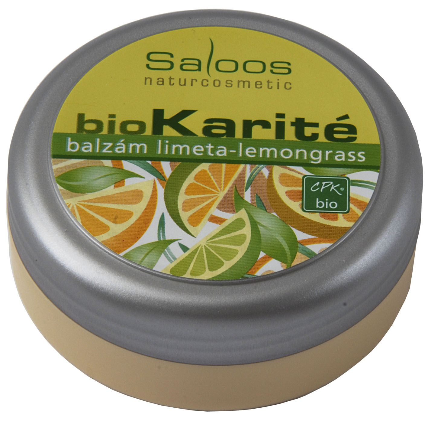 Bio Karité Limeta-Lemongrass balzám 19 ml - Saloos