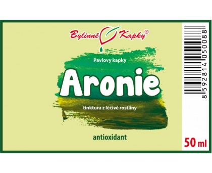 Aronie (černý jeřáb) tinktura 50 ml - Bylinné Kapky
