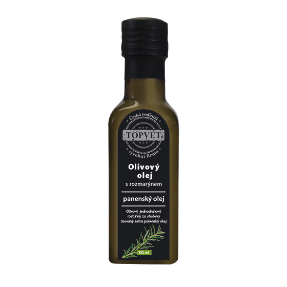 Olivovy olej s rozmarýnem 100 ml - Topvet