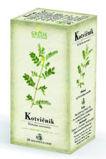 Kotvičník - bylinný čaj porcovaný 20 x 1,0g - Grešík