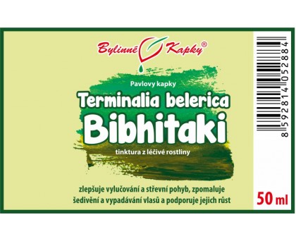 Terminalia belerica (Bibhitaki, Vibhítakí) tinktura 50 ml - Bylinné Kapky