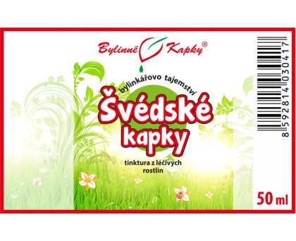 Švédské kapky tinktura 50 ml - Bylinné Kapky