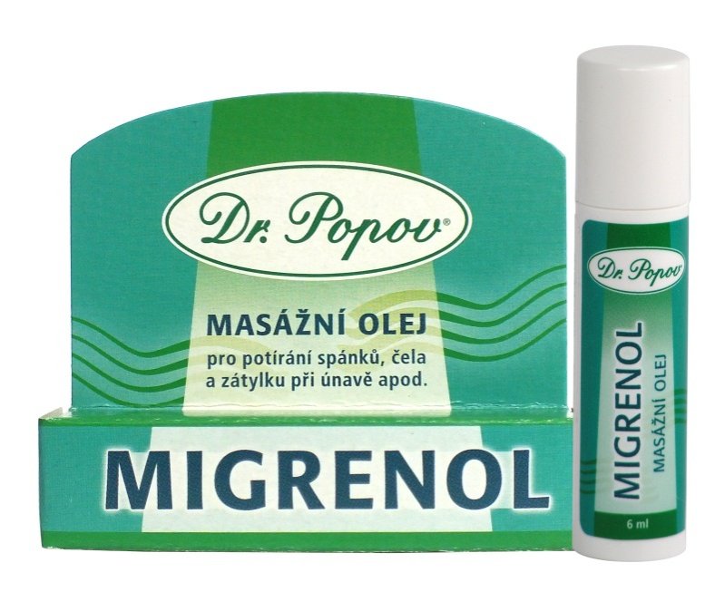 Migrenol, 6 ml – roll-on Dr.Popov