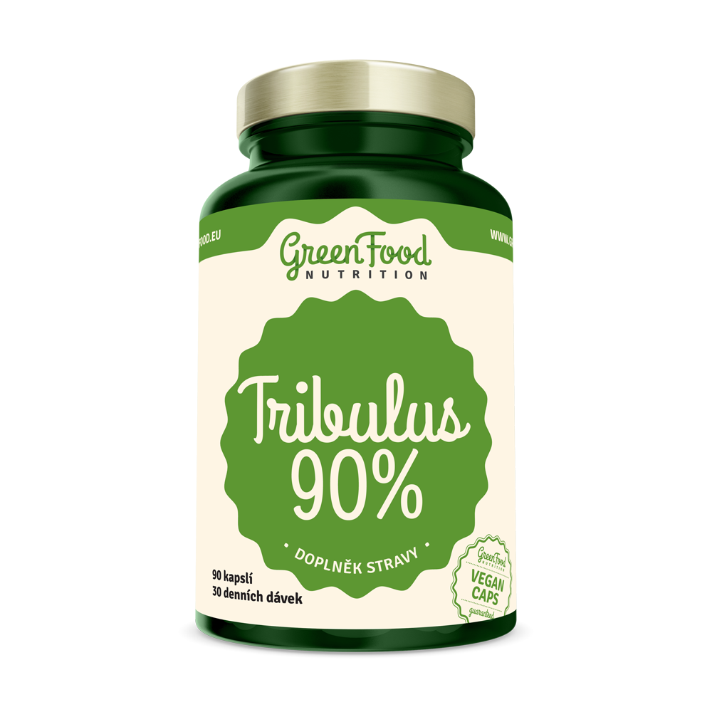 Tribulus 90% 90 kapslí - GreenFood