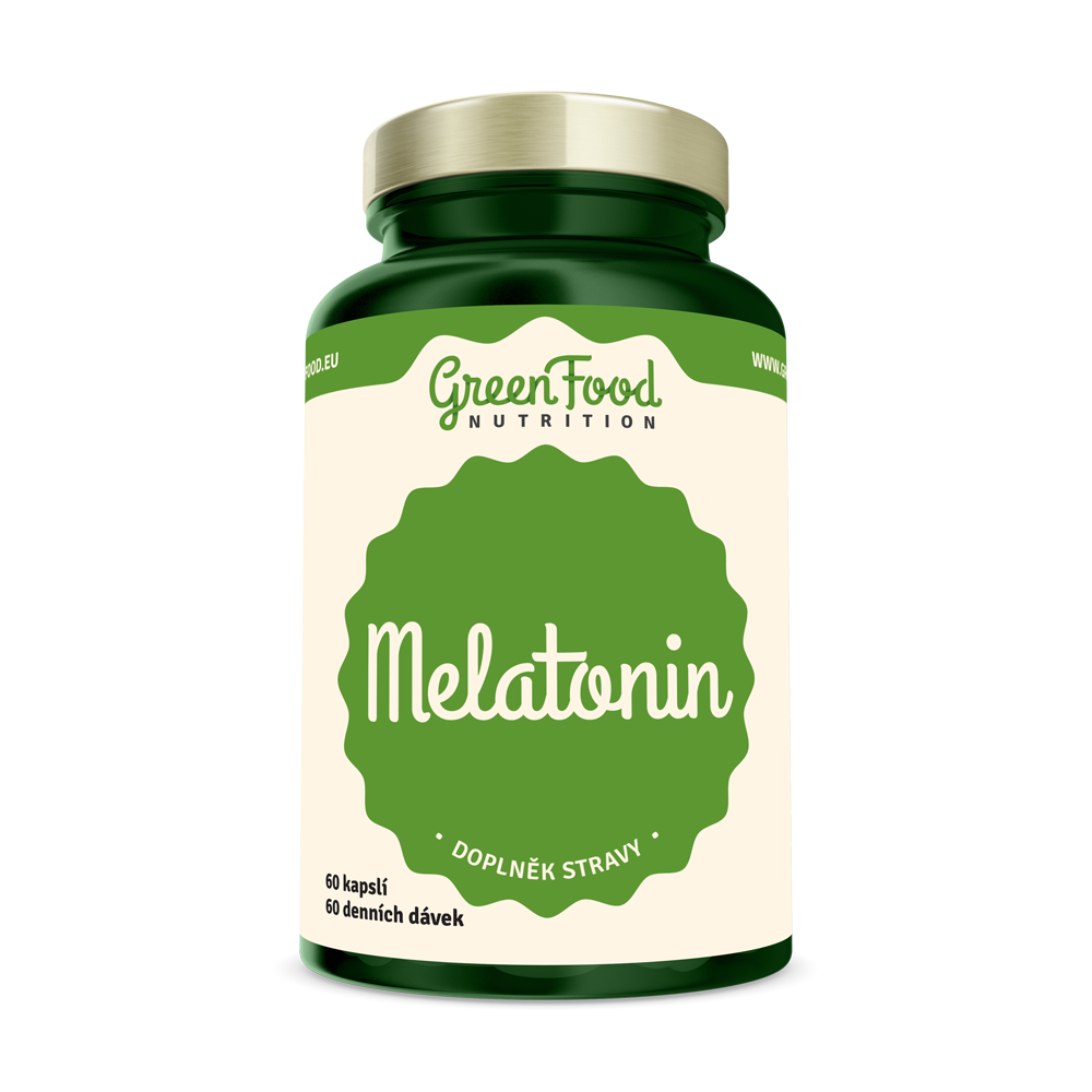 Melatonin 120 kapslí - GreenFood