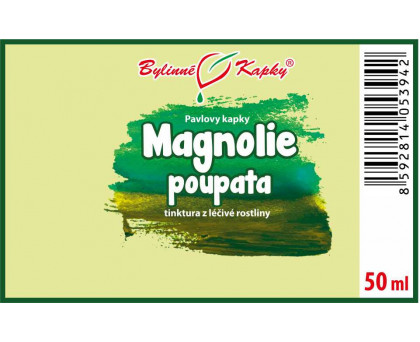 Magnolie poupata tinktura 50 ml - Bylinné Kapky