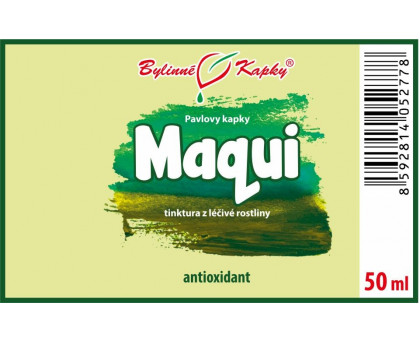 Maqui tinktura 50 ml - Bylinné Kapky