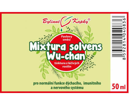 Mixtura solvens Wu-chan tinktura 50 ml - Bylinné Kapky
