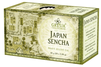 Japan Sencha zelený čaj porcovaný 20x20g - Grešík