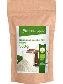 Kokosové mléko BIO sušené 300 g - Zdravý den