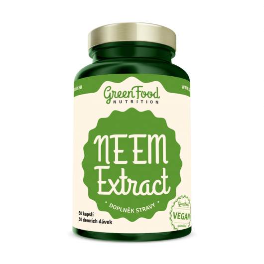 NEEM extract 60 kapslí - GreenFood