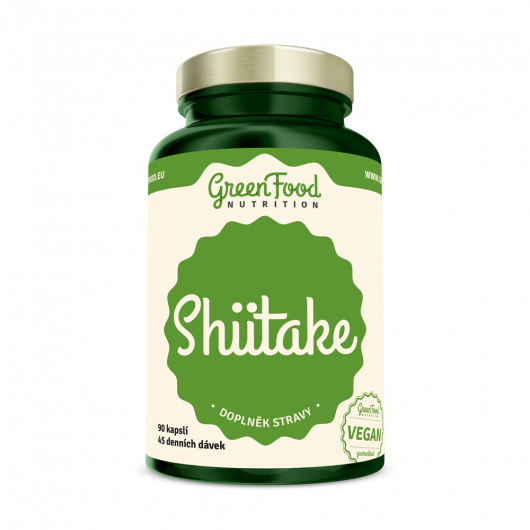 Shiitake extract 120 kapslí - GreenFood