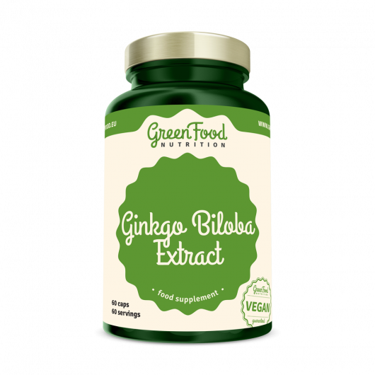 Ginkgo Biloba extract 60 kapslí - GreenFood
