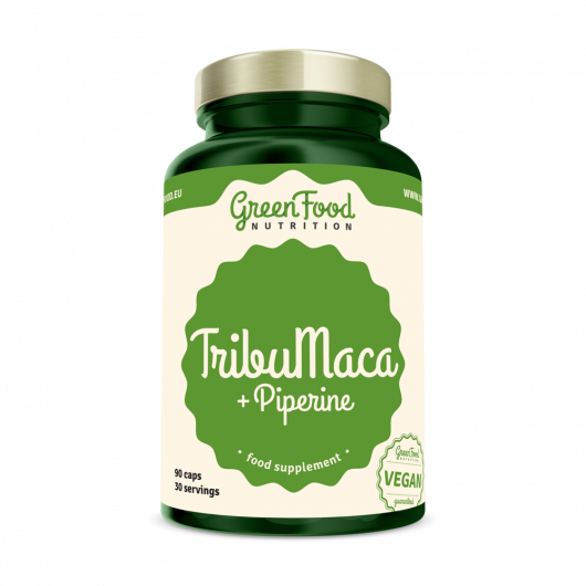 TribuMaca + Piperine 90 kapslí - GreenFood