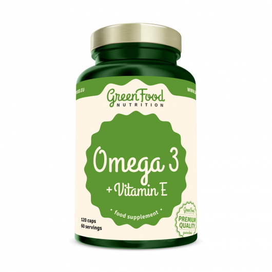 Omega 3 120 kapslí - GreenFood