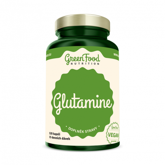 Glutamin 120 kapslí - GreenFood