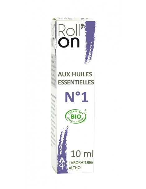 ROLL-ON N°1 kožní alergie, 10 ml  - Bachovy květové BIO esence