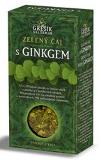Zelený čaj s ginkgem sypaný 70g - Grešík