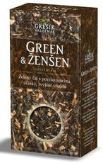 Green & Ženšen zelený čaj sypaný 70g - Grešík