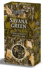 Savana Green zelený čaj sypaný 70g - Grešík