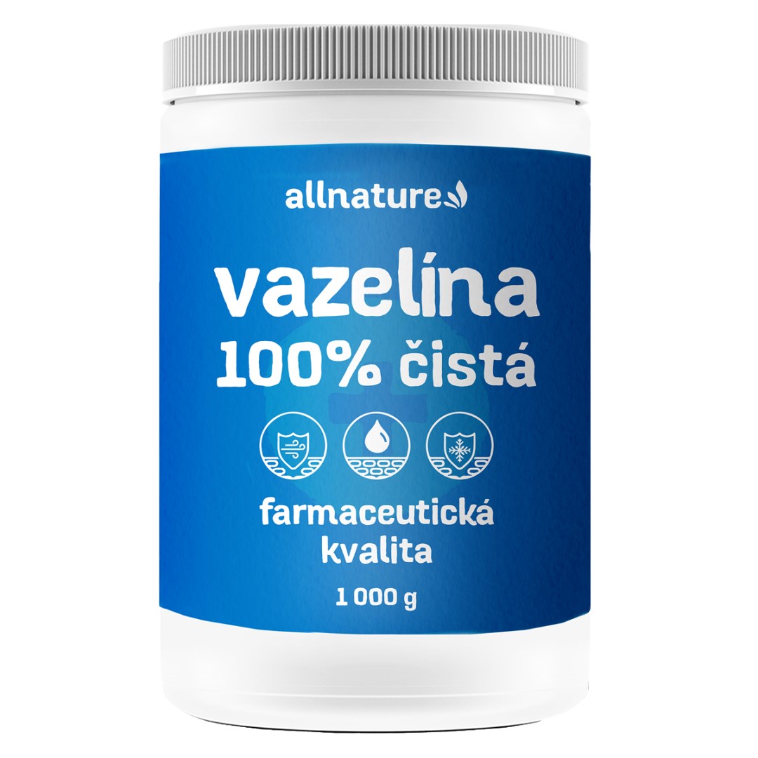 Vazelína 100% čistá farmaceutická kvalita 1000 g - Allnature