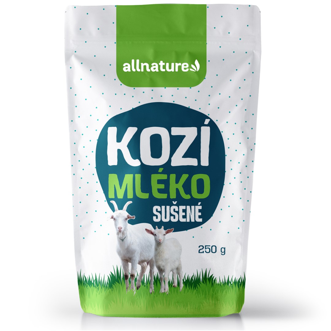 Kozí sušené mléko 250g - Allnature