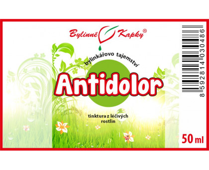 Antidolor tinktura 50 ml - Bylinné Kapky