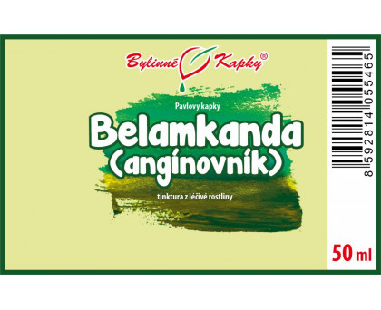 Belamkanda (angínovník) 50 ml - Bylinné Kapky 
