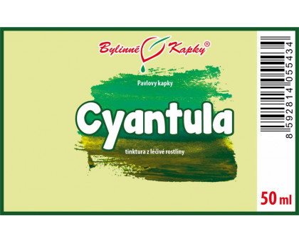 Cyantula (TCM) tinktura 50 ml - Bylinné Kapky