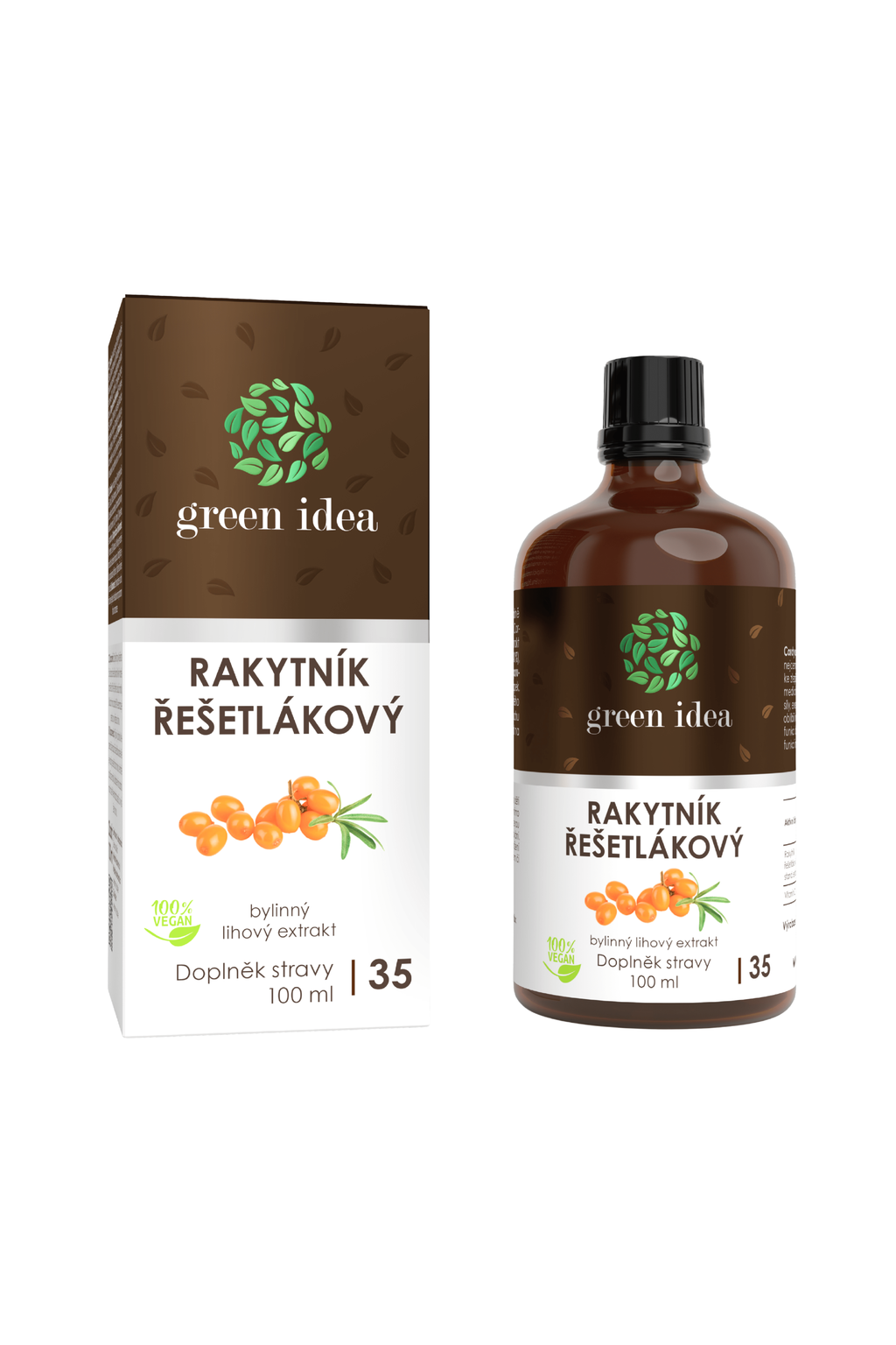 Rakytník tinktura 100 ml - Green idea