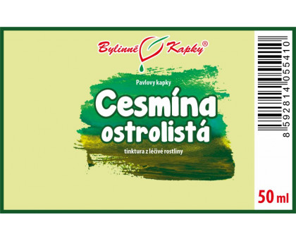 Cesmína ostrolistá tinktura 50 ml - Bylinné Kapky
