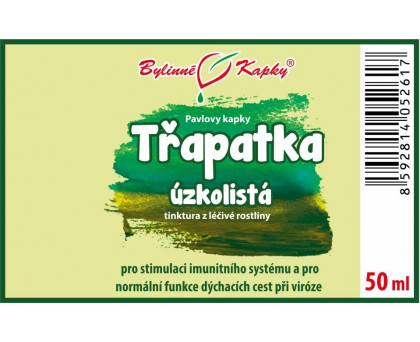 Echinacea angustifolia kořen (třapatka úzkolistá) tinktura 50 ml - Bylinné Kapky