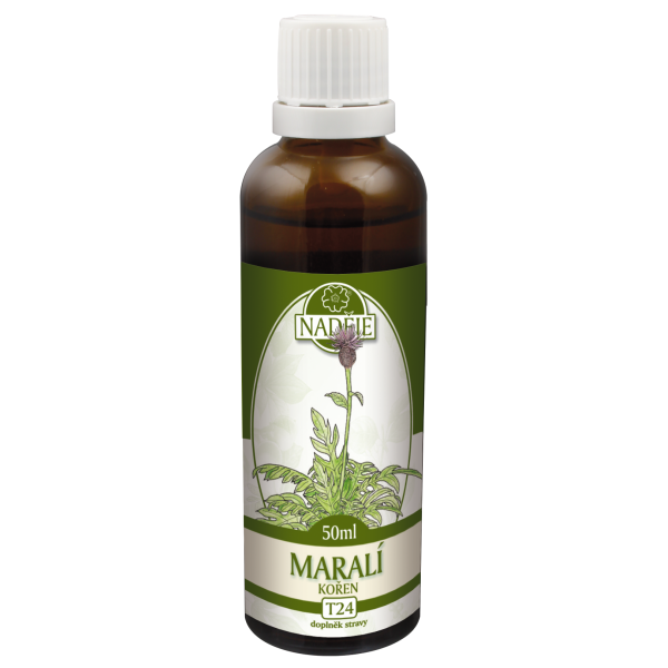 Leuzea - Maralí kořen tinktura 50 ml - Naděje Podhorná