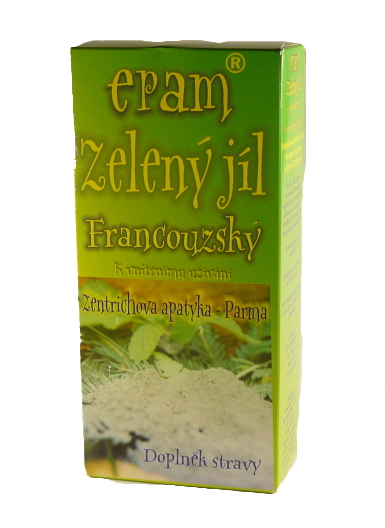 Zelený jíl prášek 170 g - EPAM