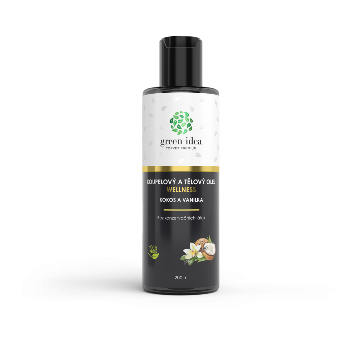 Kokos a vanilka v oleji 200 ml - Topvet