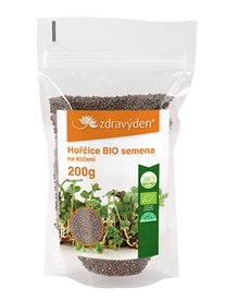 Hořčice BIO - semena na klíčení 200g - Zdravý den