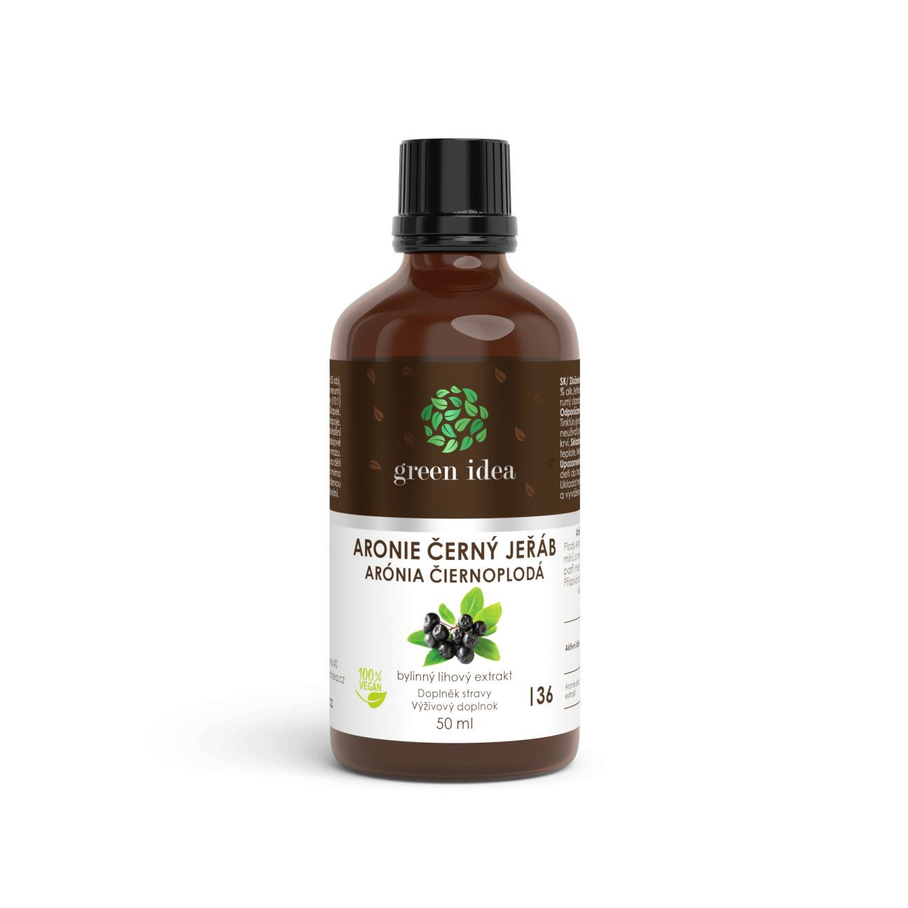 Aronie černý jeřáb tinktura 50 ml - Topvet