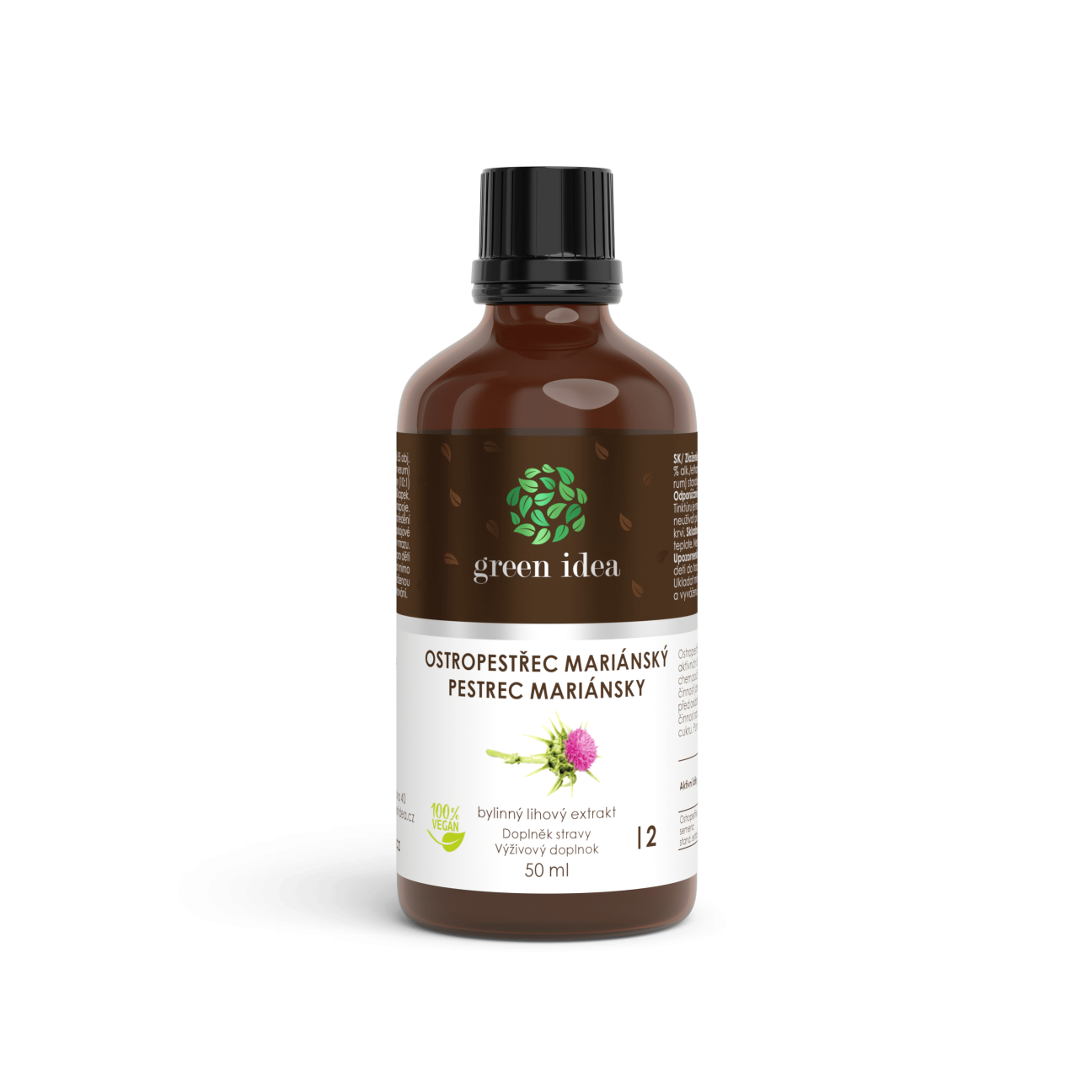 Ostropestřec tinktura 50 ml - Topvet