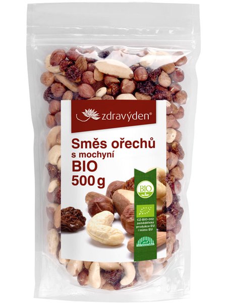 Směs ořechů s mochyní BIO 500g - Zdravý den