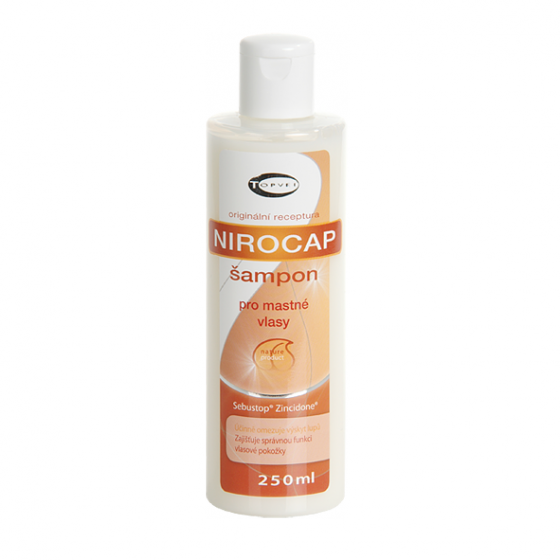 NIROCAP ED - mastné vlasy šampon 250 ml - Topvet