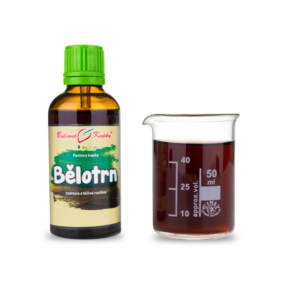 Bělotrn tinktura 50 ml - Bylinné Kapky