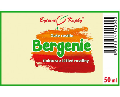 Bergenie - Duše rostlin tinktura 50 ml - Bylinné Kapky