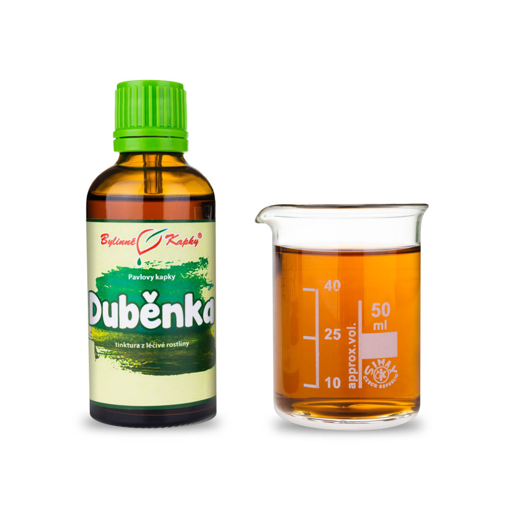 Hálka dubová tinktura 50 ml - Bylinné Kapky