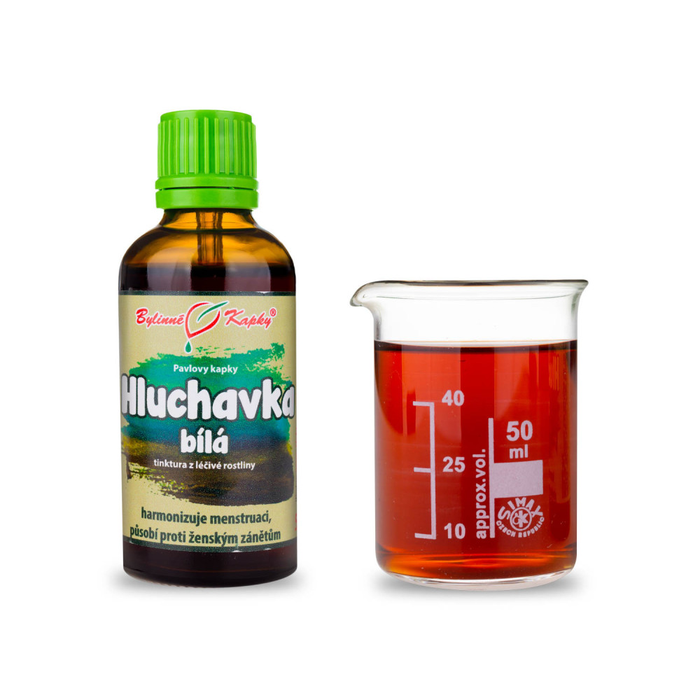 Hluchavka květ tinktura 50 ml - Bylinné Kapky