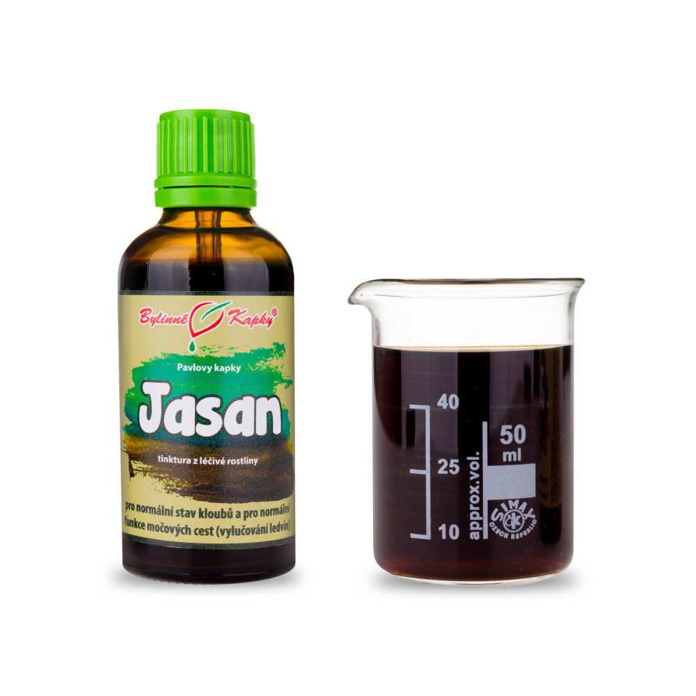 Jasan tinktura 50 ml - Bylinné Kapky