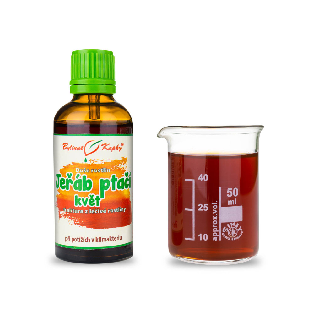 Jeřáb ptačí květ - Duše rostlin tinktura 50 ml - Bylinné Kapky