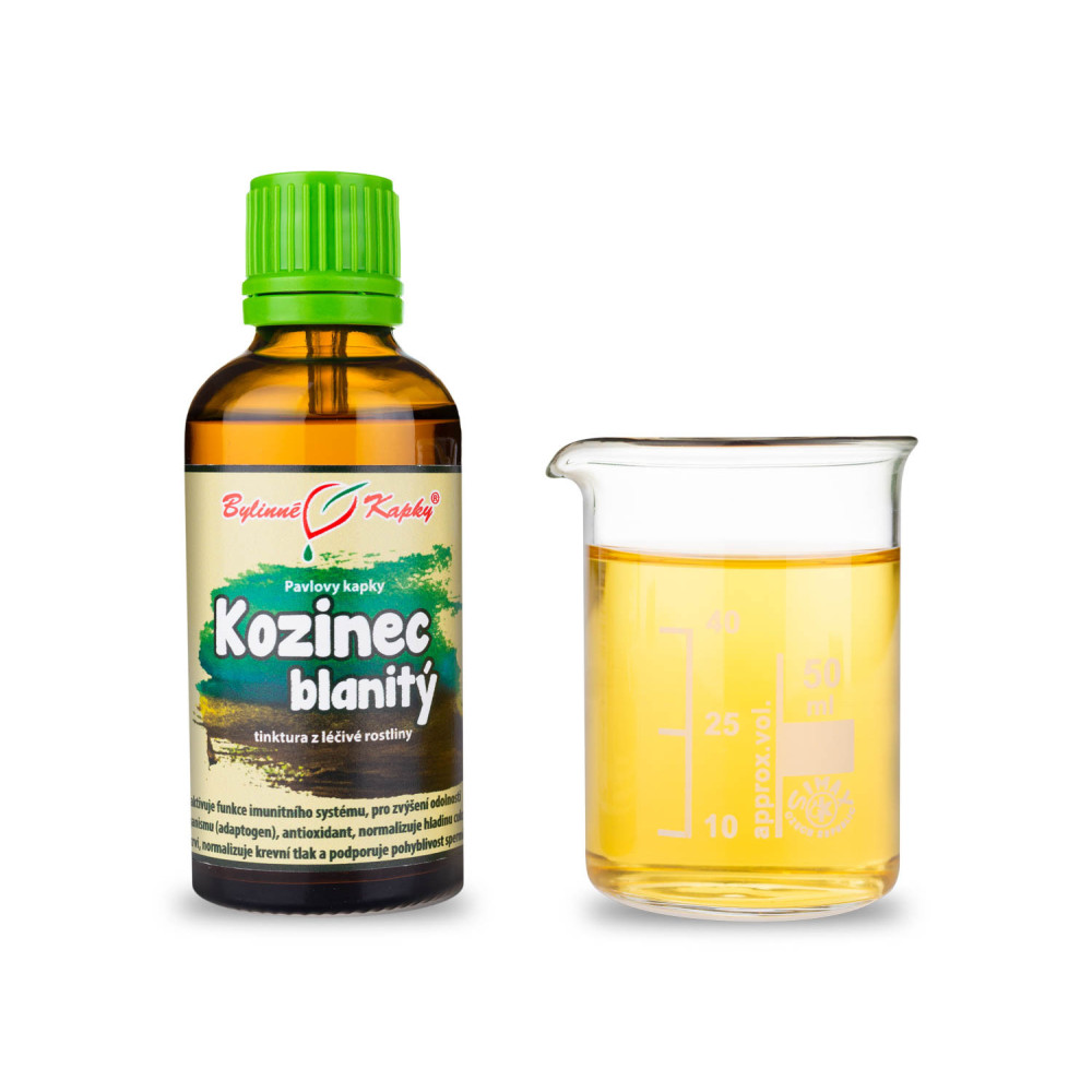 Kozinec tinktura 50 ml - Bylinné Kapky 